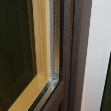 Wood aluminium with batten