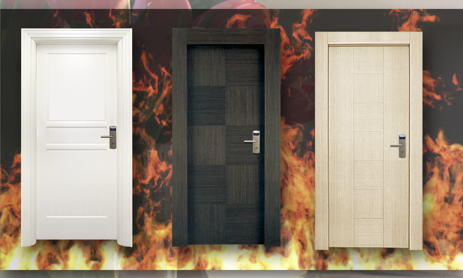 NEW - Fireproof doors 90 min